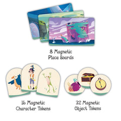 Svoora Μαγνητικά Παιχνίδια Svoora μαγνητικό βιβλίο δημιουργίας παραμυθιών My SvooryTales ‘Μακριά στη Θάλασσα