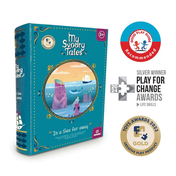 Svoora Μαγνητικά Παιχνίδια Svoora μαγνητικό βιβλίο δημιουργίας παραμυθιών My SvooryTales ‘Μακριά στη Θάλασσα