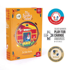 Svoora Μαγνητικά Παιχνίδια Svoora Μαγνητικό βιβλίο δημιουργίας παραμυθιών My SvooryTales 'Φάρμα'