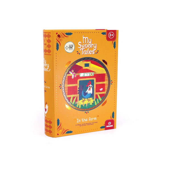 Svoora Μαγνητικά Παιχνίδια Svoora Μαγνητικό βιβλίο δημιουργίας παραμυθιών My SvooryTales 'Φάρμα'