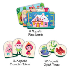 Svoora Μαγνητικά Παιχνίδια Svoora Μαγνητικό βιβλίο δημιουργίας παραμυθιών My SvooryTales 'Παραμύθια'