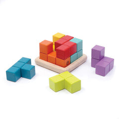 Svoora Επιτραπέζια Παιχνίδια Svoora SvooRiddles σπαζοκεφαλιά παζλ "Κύβος 7 τεμαχίων"