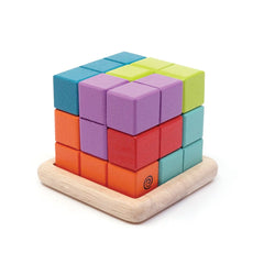 Svoora Επιτραπέζια Παιχνίδια Svoora SvooRiddles σπαζοκεφαλιά παζλ "Κύβος 7 τεμαχίων"