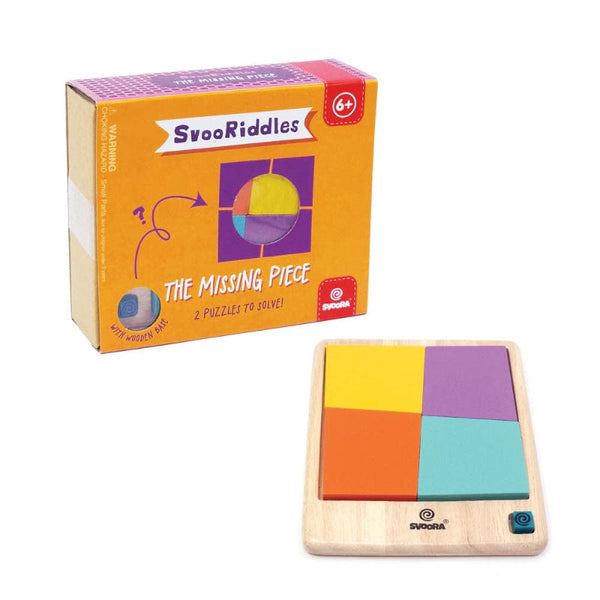 Svoora Επιτραπέζια Παιχνίδια Svoora SvooRiddles σπαζοκεφαλιά παζλ "Το Χαμένο Κομμάτι"