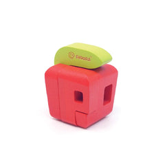 Svoora Ζωγραφική - Καλλιτεχνικά - Παζλ Svoora SvooRiddles ξύλινο τρισδιάστατο παζλ "APPLE"