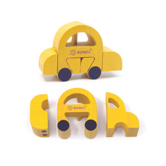 Svoora Ζωγραφική - Καλλιτεχνικά - Παζλ Svoora SvooRiddles ξύλινο τρισδιάστατο παζλ "CAR"