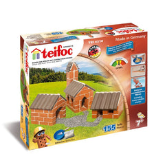 Teifoc Ζωγραφική - Καλλιτεχνικά - Παζλ Teifoc Χτίζοντας Χωριό 155 εξαρτήματα.