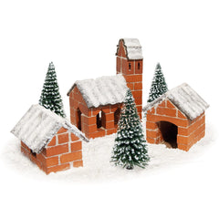 Teifoc Ζωγραφική - Καλλιτεχνικά - Παζλ Teifoc Χτίζοντας Χωριό 155 εξαρτήματα.