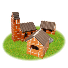 Teifoc Ζωγραφική - Καλλιτεχνικά - Παζλ Teifoc Χτίζοντας Χωριό 155 εξαρτήματα.