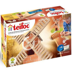 Teifoc Ζωγραφική - Καλλιτεχνικά - Παζλ Teifoc Χτίζοντας Ανεμόμυλος