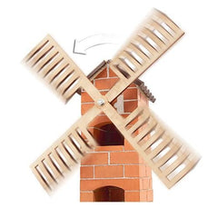 Teifoc Ζωγραφική - Καλλιτεχνικά - Παζλ Teifoc Χτίζοντας Ανεμόμυλος