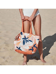 Dock &amp; Bay: Reusable bag made from 100% recyclable materials - Terracotta Tropics