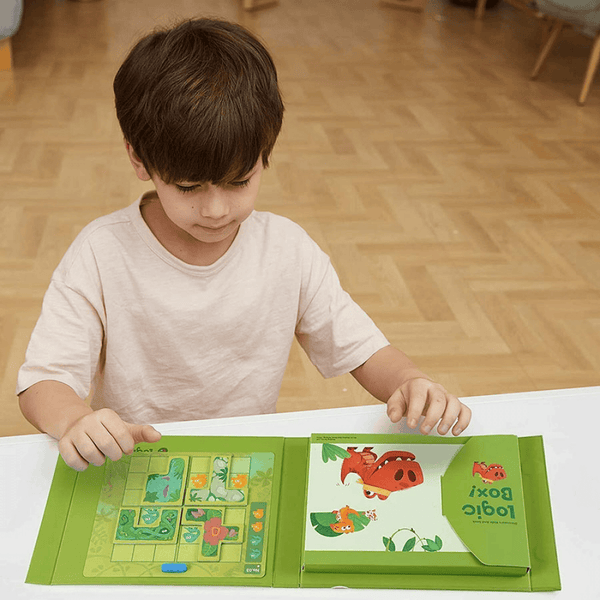 TOI WORLD Εκπαιδευτικά Παιχνίδια TOI Logic Box - Dinosaurs Hide and Seek