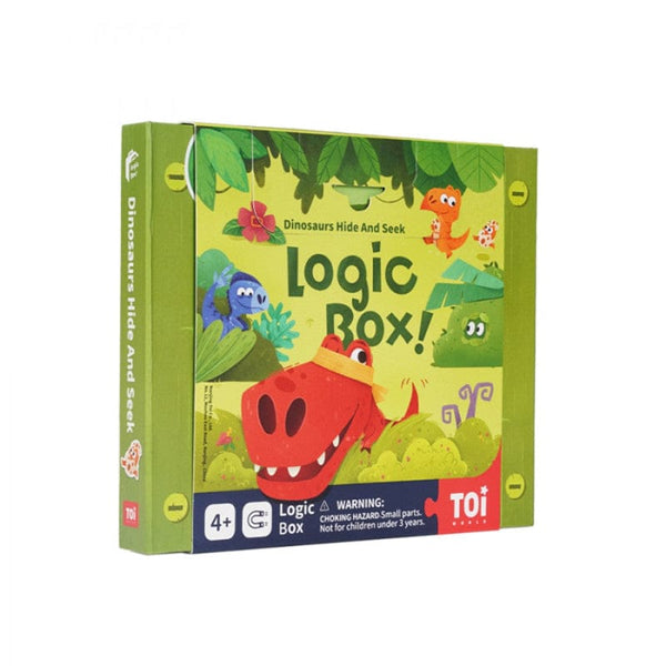 TOI WORLD Εκπαιδευτικά Παιχνίδια TOI Logic Box - Dinosaurs Hide and Seek