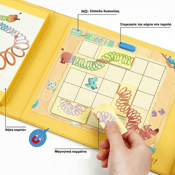 TOI WORLD Εκπαιδευτικά Παιχνίδια TOI Logic Box - The Little Toy House