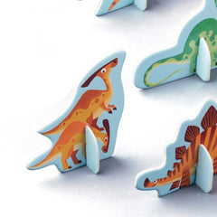 TOI WORLD Ζωγραφική - Καλλιτεχνικά - Παζλ Toi World Puzzle – Δεινόσαυροι 116τμχ
