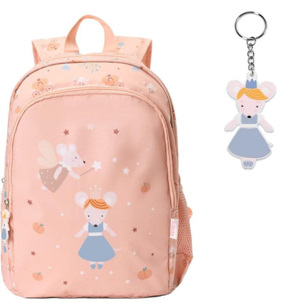 Tutete Σχολικές Τσάντες Σακίδιο Μεγάλο Mouse Fairies με Δώρο Μπρελόκ – Tutete