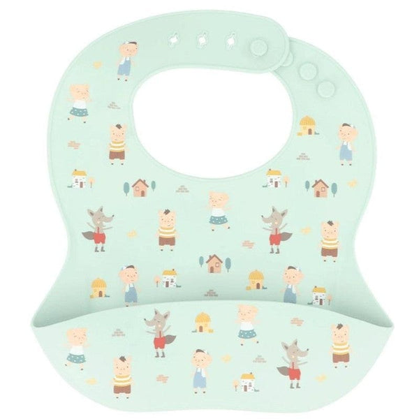 Tutete σαλιάρα Tutete Σαλιάρα Σιλικόνης 3 Little Pigs