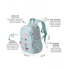 Tutete Σχολικές Τσάντες Tutete Μεγάλο Σακίδιο 3 Little Pigs