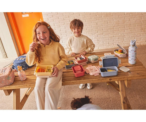 Tutete Παιδικά Δοχεία Φαγητού Tutete Μεγάλο Φαγητοδοχείο με Καπάκι Ασφαλείας 3 Little Pigs