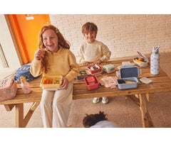 Tutete Παιδικά Δοχεία Φαγητού Tutete Μεγάλο Φαγητοδοχείο με Καπάκι Ασφαλείας 3 Little Pigs