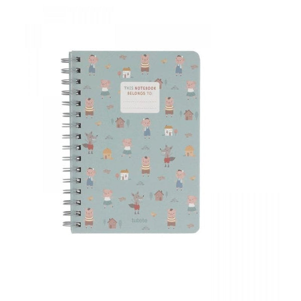 Tutete Ζωγραφική - Καλλιτεχνικά - Παζλ Tutete Τετράδιο 3 Little Pigs