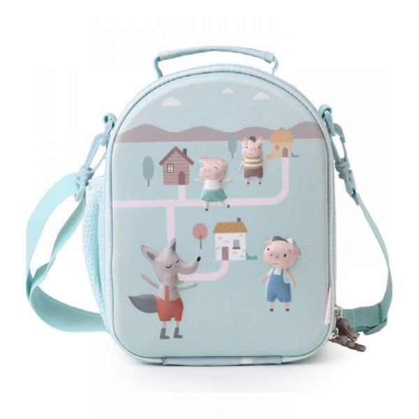 Tutete Τσαντάκι μεταφοράς φαγητού Tutete Ισοθερμική Τσάντα 3D 3 Little Pigs