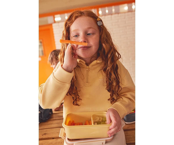 Tutete Παιδικά Δοχεία Φαγητού Tutete Μεγάλο Φαγητοδοχείο με Καπάκι Ασφαλείας Little Red