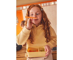 Tutete Παιδικά Δοχεία Φαγητού Tutete Μεγάλο Φαγητοδοχείο με Καπάκι Ασφαλείας Little Red