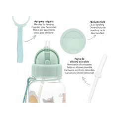 Tutete Βρεφικά & Παιδικά Ποτηράκια Tutete Μπουκάλι tritán 500 ml 3 Little Pigs