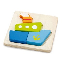 Viga Ζωγραφική - Καλλιτεχνικά - Παζλ Viga Ξύλινο παζλ καραβάκι 15χ15 εκατ.