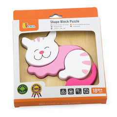 Viga Ζωγραφική - Καλλιτεχνικά - Παζλ Viga ΞύλViga Ξύλινο παζλ Γατούλα