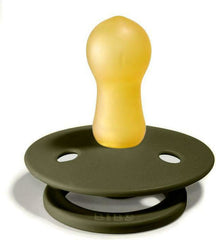 Bibs Πιπίλες Καουτσούκ για 18+ μηνών Colour Sage / Hunter 2τμχ