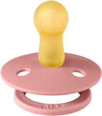 Bibs Πιπίλες Καουτσούκ Dusty Pink / Coral για 0-6 μηνών 2τμχ