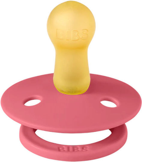 Bibs Πιπίλες Καουτσούκ Dusty Pink / Coral για 0-6 μηνών 2τμχ