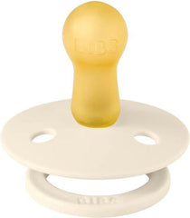 Bibs X Liberty Bobo Rubber Pacifiers Ivory / Vanilla Mix for 6+ months 2pcs