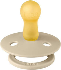 Bibs X Liberty Bobo Rubber Pacifiers Ivory / Vanilla Mix for 6+ months 2pcs