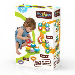 Yookidoo Βρεφικά Παιχνίδια Δραστηριοτήτων Yookidoo Παιχνίδι Ταξινόμησης Σχημάτων για 12+ Μηνών