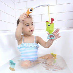 Yookidoo Βρεφικά Παιχνίδια Μπάνιου Yookidoo Catch 'N' Sprinkle Fishing Παιχνίδι Μπάνιου