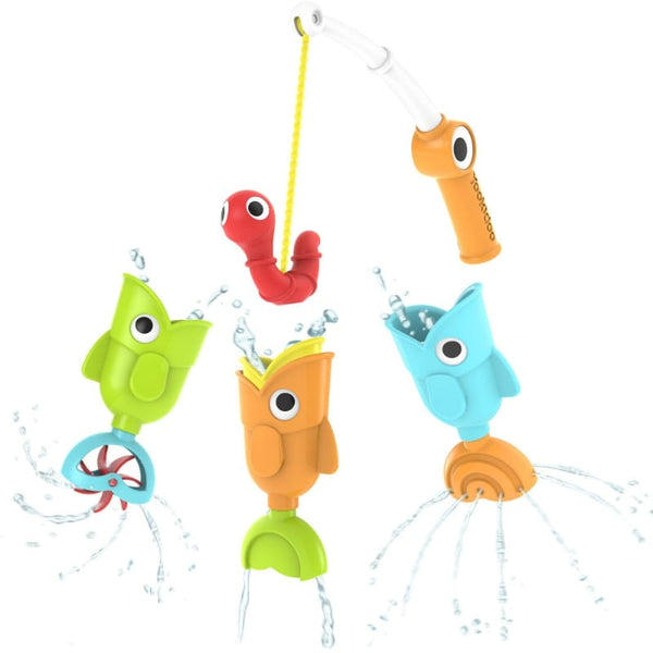 Yookidoo Βρεφικά Παιχνίδια Μπάνιου Yookidoo Catch 'N' Sprinkle Fishing Παιχνίδι Μπάνιου